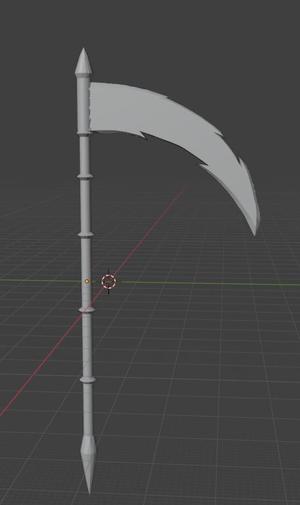 Goku Black Scythe for sh figuarts