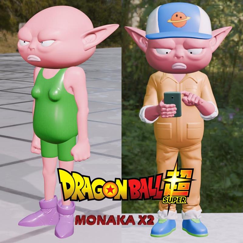 MONAKA DRAGON BALL SUPER X2 (18 CM)