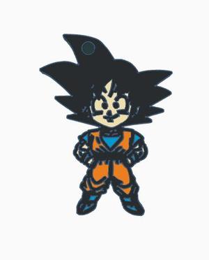 Goku Keychain