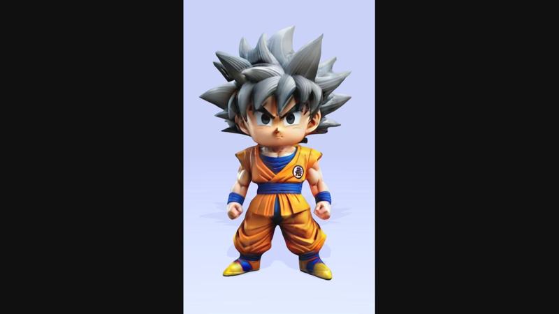 Son Goku - Dragon Ball Z / Action Figure / STL