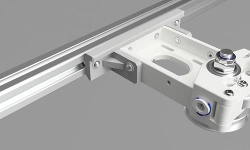 Bracket for Belted Extruder for 2020 profile