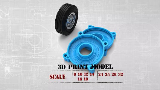 DIY RC Car Trucks Tires Rims and Mold rims