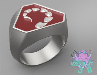 Cosplay Ring NOD Command and Conquer STL file