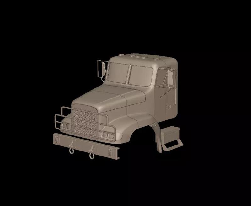 Freightliner M916A1 3D Print Model