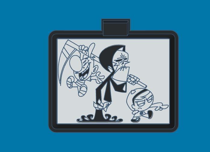 Grim Adventures of Billy and Mandy - Freshie Mold Housing