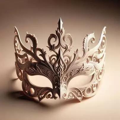 Elven Filigree Eye Mask