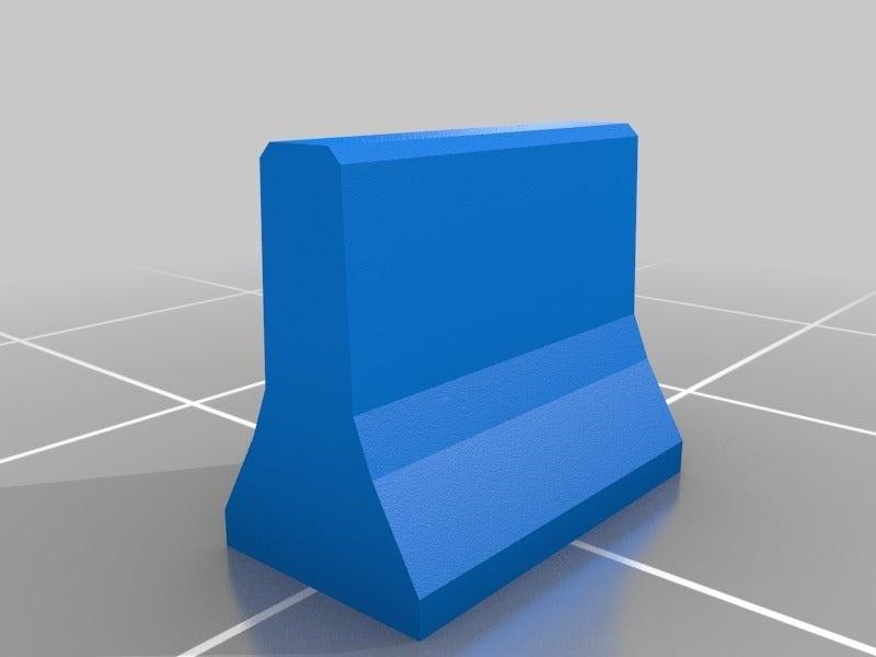 1/87 Concrete Road Barrier