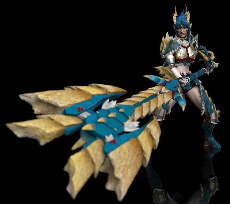 Monster Hunter Zinogre Armor Statue