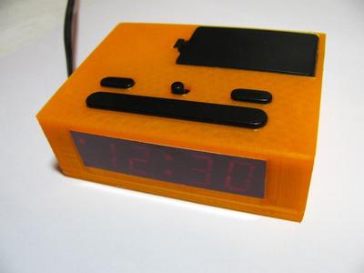 Digital Clock Case (Cardinal  Model 6025 / 928)
