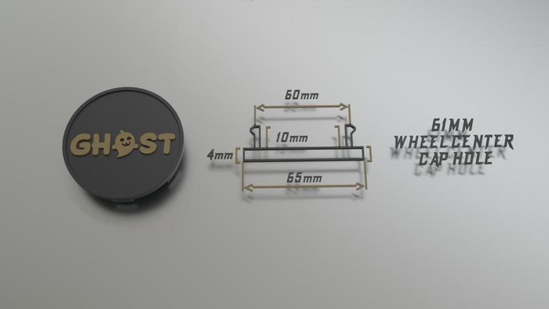 Ghost Wheel Center Cap