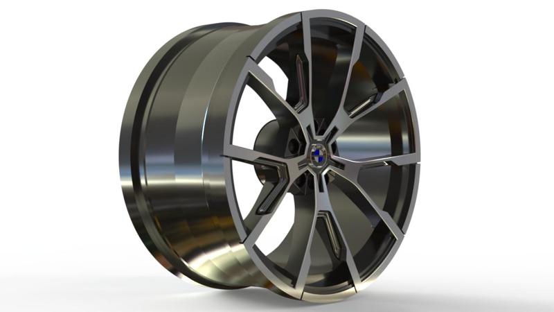 BMW RIM 3D MODELING STL