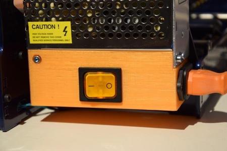 20A PSU cover / switch / connector
