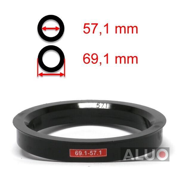 Wheel centering rings 57.1-69,1