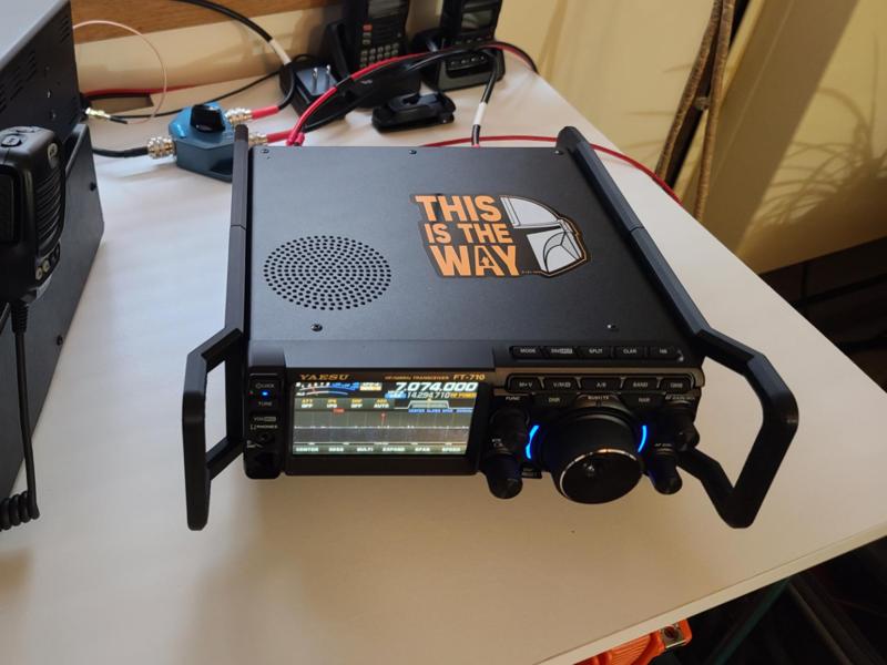 Yaesu FT-710 Heavy Duty Side Rails (A1 Mini)