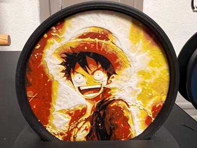 Luffy Coaster - Hueforge