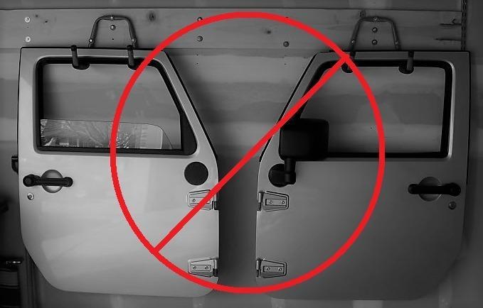 Jeep Door Storage Hanger