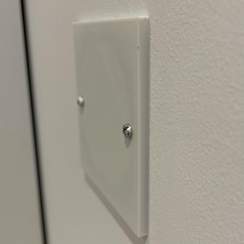Wall-mounted hole covers for switches/sockets