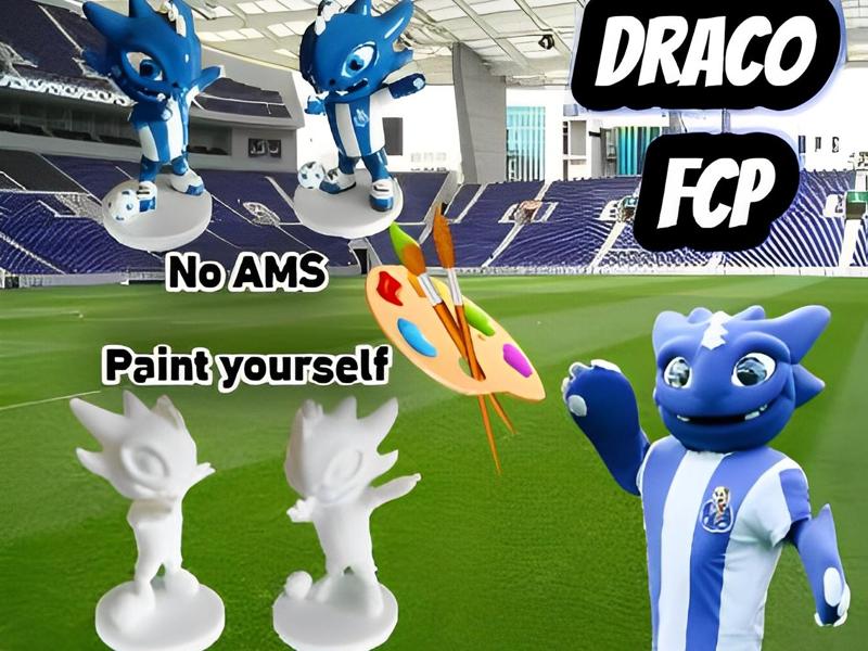 FC Porto Dragon Mascot