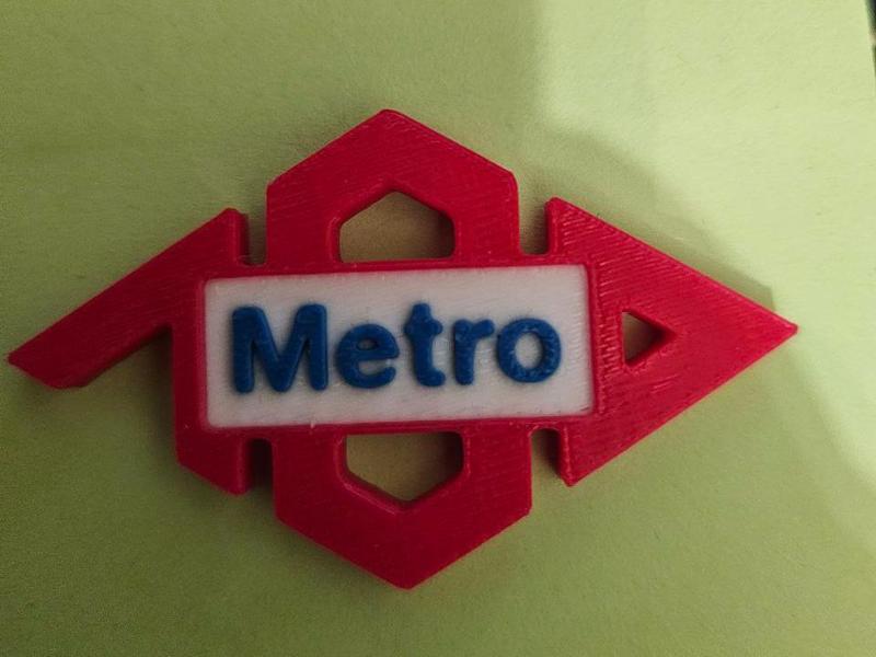 Metro anniversary poster