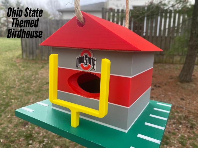 Football Themed Birdhouse! 