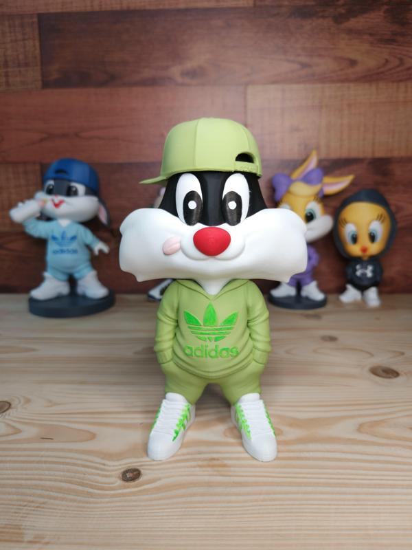 Baby Silvestre Cat Urban Vibes - Sylvester Cat Urban Vibes (multiparts/3mf)