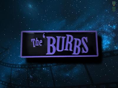 The Burbs Cinema Film Room Sign Box