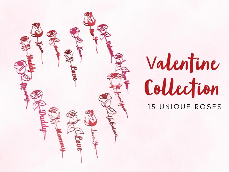 Valentine Rose Collection