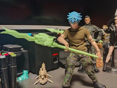 1:6 Scale Soldier Weapon - Zhangba Snake Spear