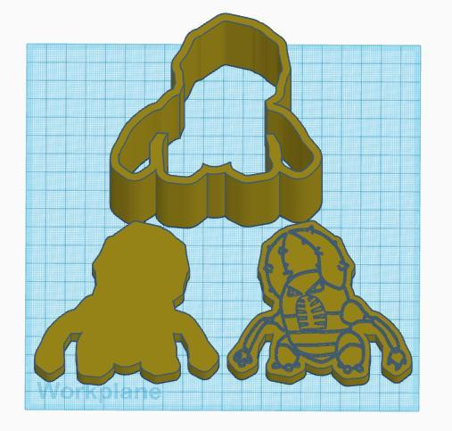 Pokemon: Pinsir 3 Piece Bath Bomb Mold