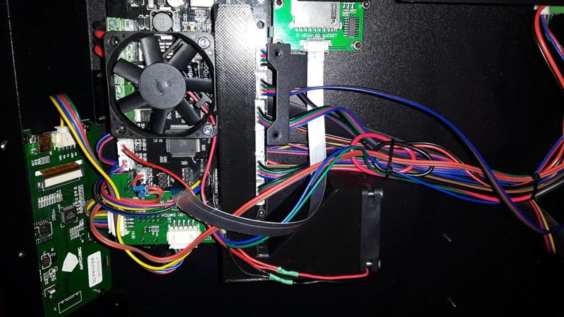Anycubic I3 Mega fan duct main board
