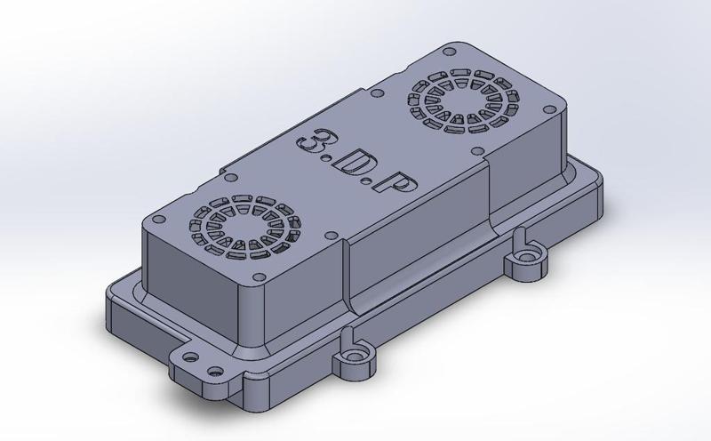 Capot XV-01 V1 - 2 ventilateurs