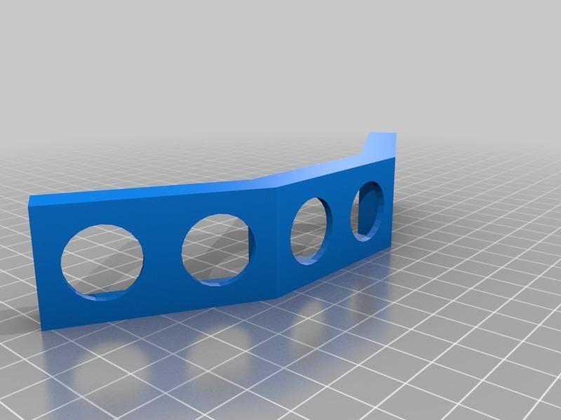 HC-SR04 Board Triple Mount (30deg)