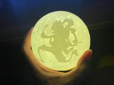 One Piece Luffy Gear Fifth Moon Lamp