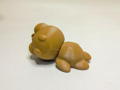 Articulated Bear Keychain
