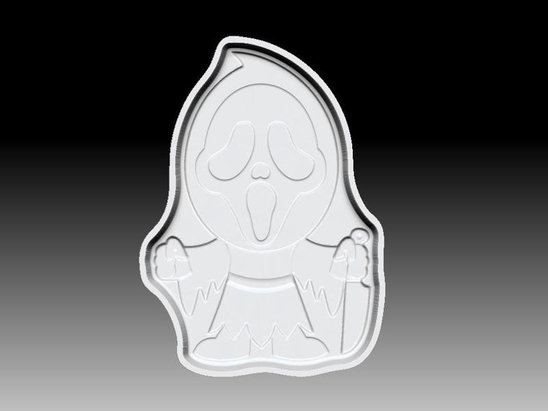 LITTLE GHOST 2 BATH BOMB MOLD