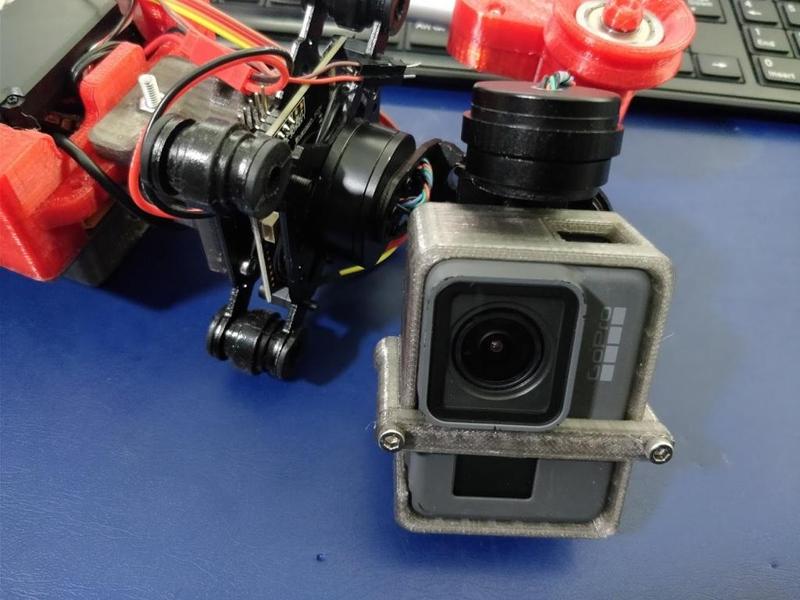 Storm32 Gimbal GoPro Hero 5 Support Mount