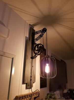 ZE Sconce Pulley Light Wall Mount