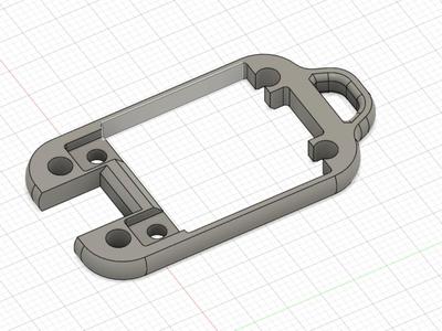 (STEP) Chameleon Keyring ChameleonUltra Keyring (Optimized Version Pending Verification)