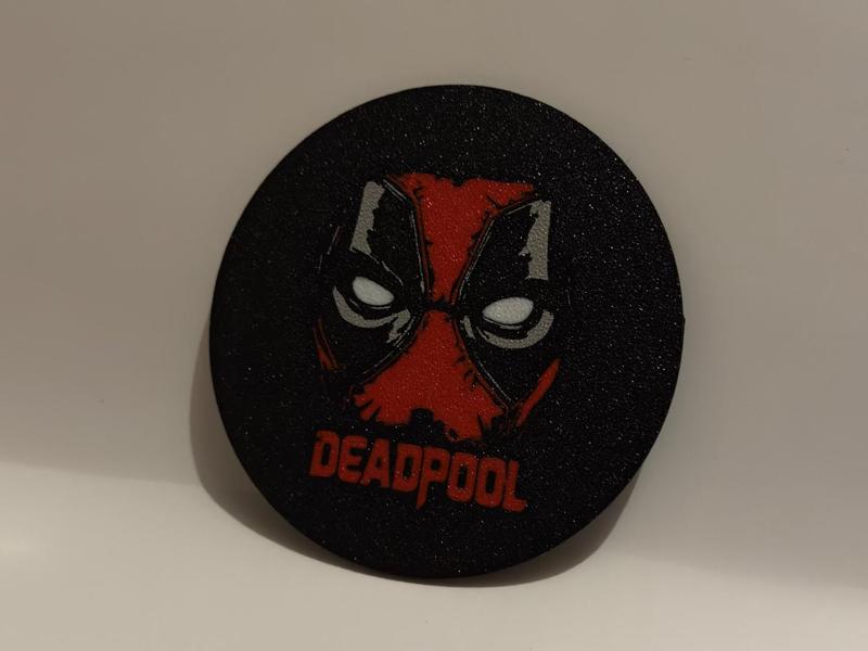 Deadpool Coaster 100mm