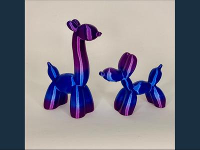 Balloon Lama and Dog