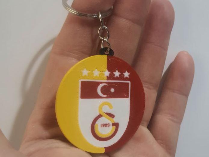 Galatasaray 5-star keychain