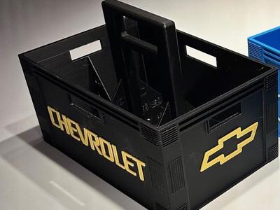 Chevrolet canholder -Multi color or logos for glue