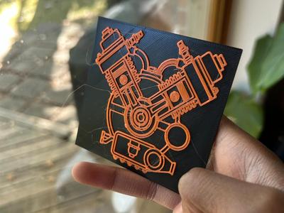 Engine parts picture