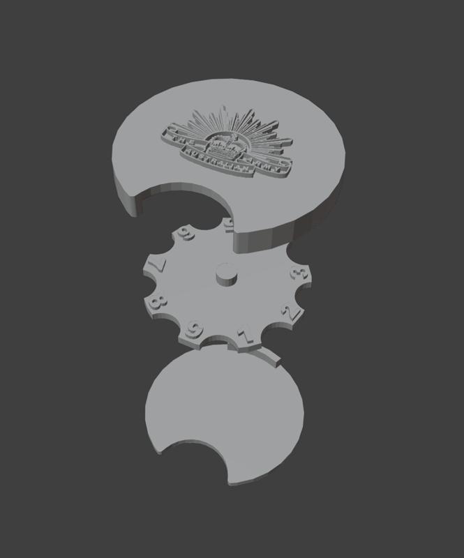 Australian Pin Marker For Bolt Action