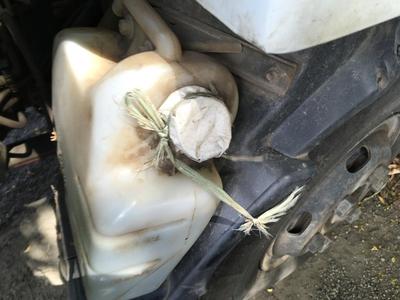 Coolant tank cap replacement