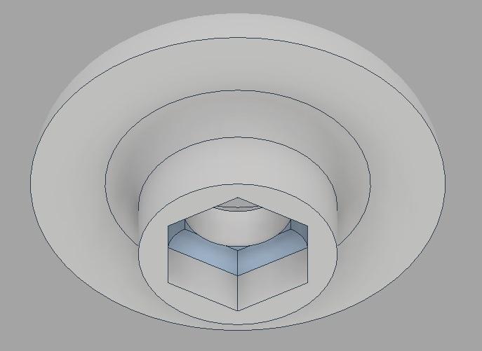 Antenna mount for S800 to the HV Tramp