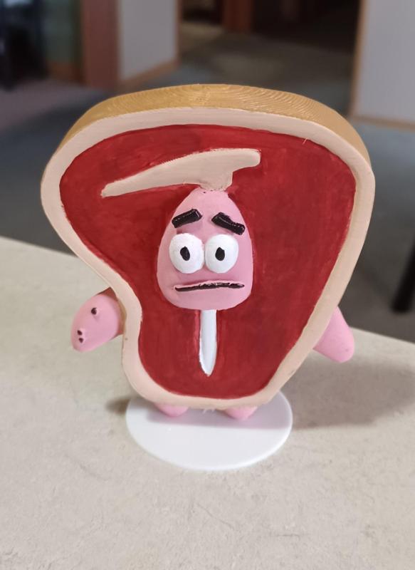 Sponge Bob SquarePants Patrick Steak Patrick Figure