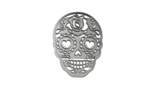 cookie cutter mold cookie cutter skull mexican skull mexico muertos