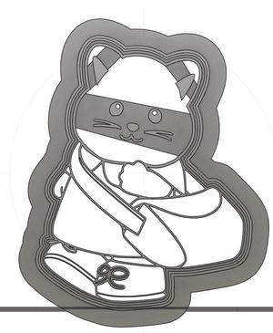 COOKIE CUTTER TERNURIN SYLVANIAN MOD 10