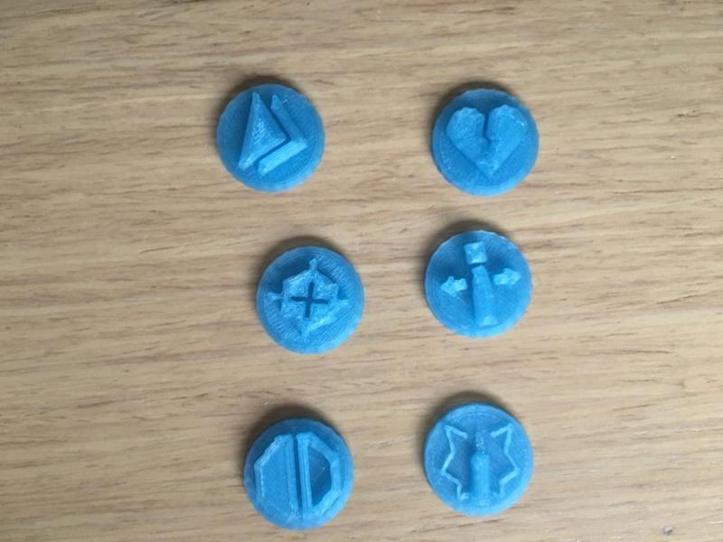 Shadow War Armageddon Token Set / Necromunda 